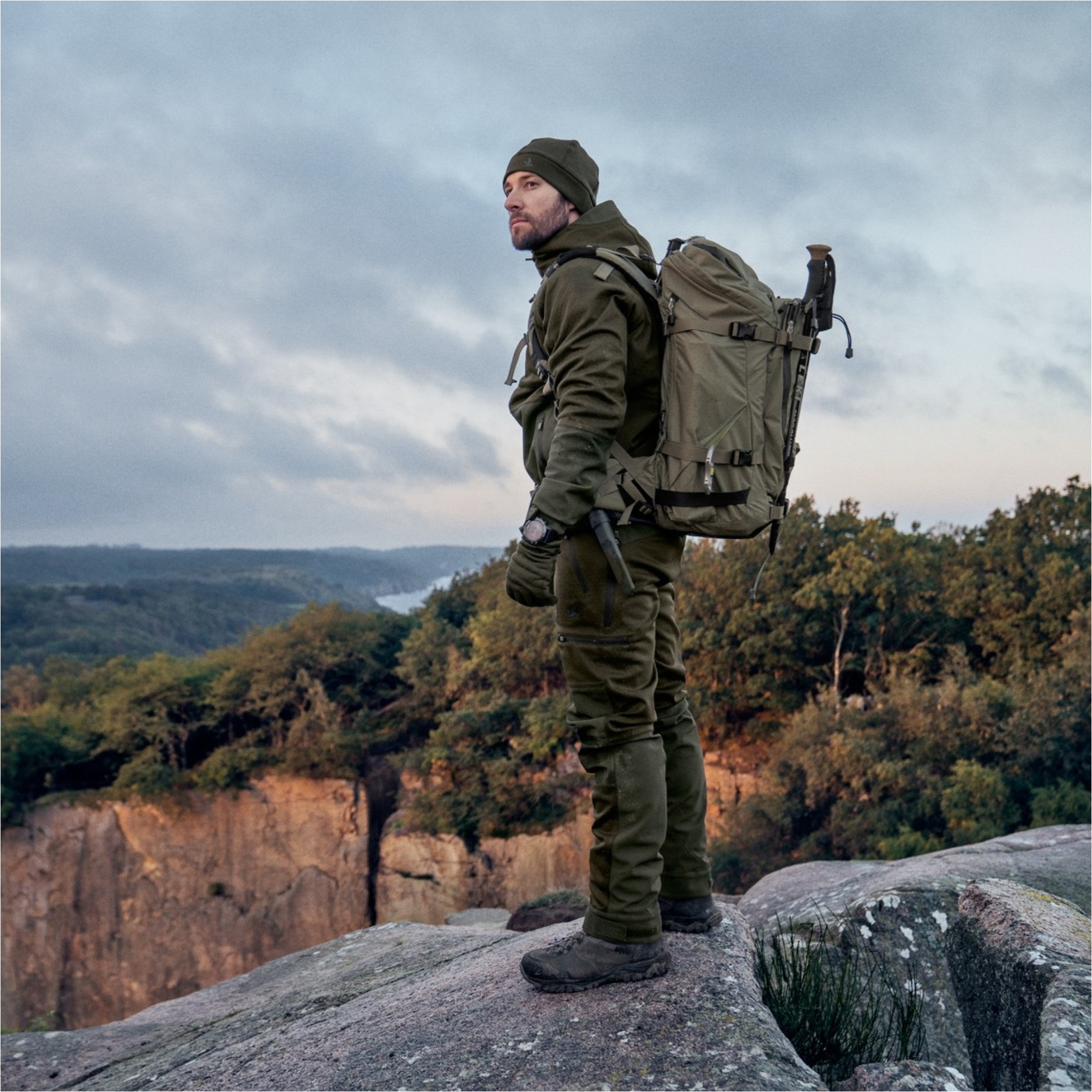 Seeland Mens Hawker Shell II Jacket 10021912802 - Pine Green